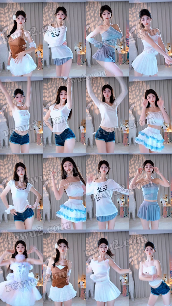 抖音主播 小初 跳舞精选(17V1.24G)