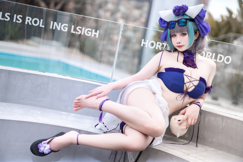 贞子蜜桃 柴郡 泳装【60P-1V1.19GB】