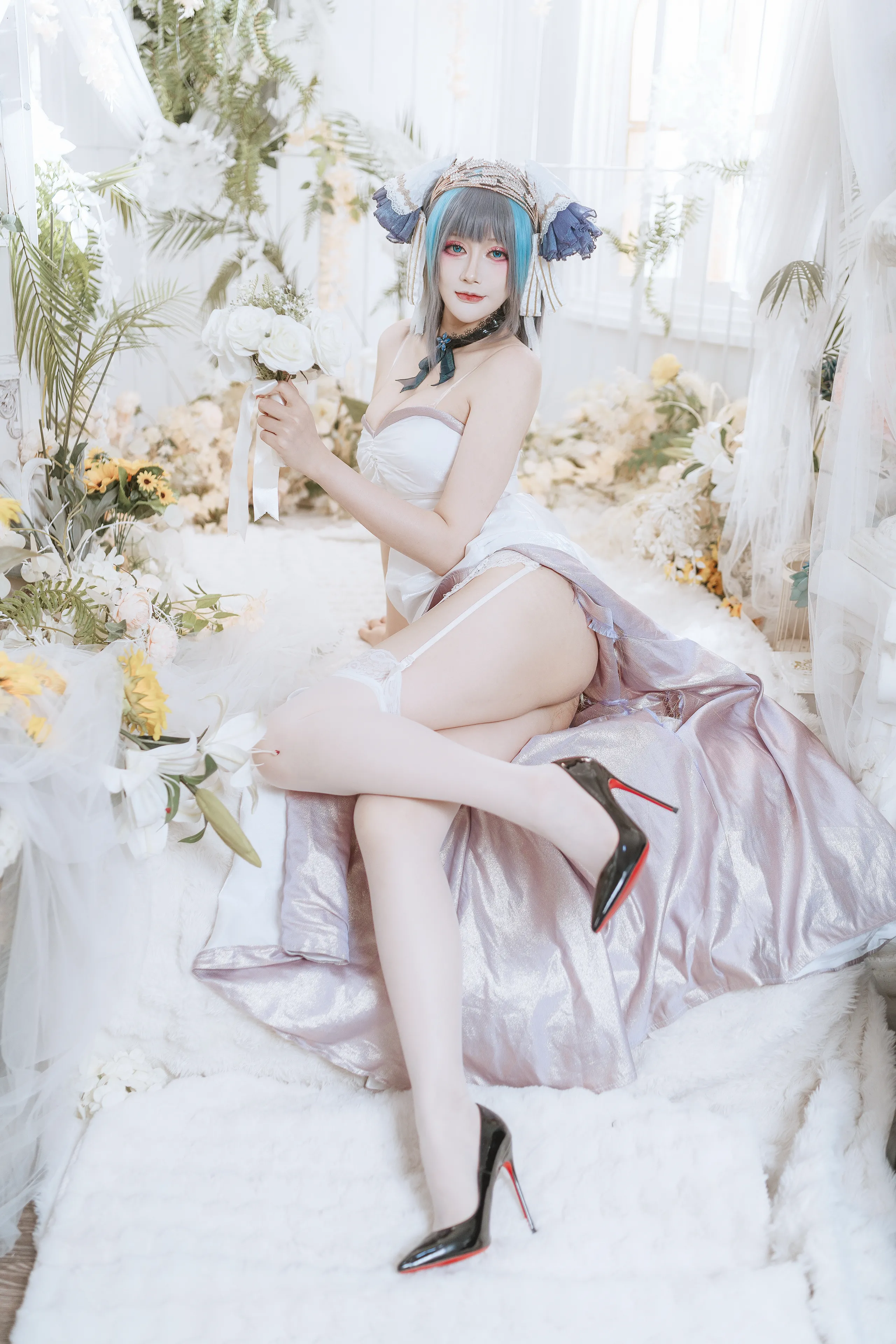 兔胖胖#柴郡 礼服【40P-17.3MB】 兔胖胖#柴郡 礼服【40P-17.3MB】