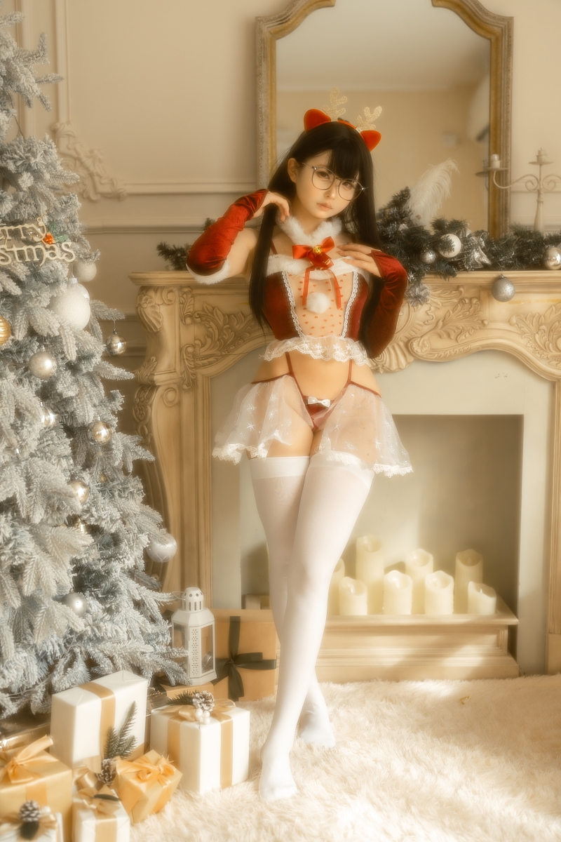 幼水铃衣#圣诞小鹿【80P-2V-3.7GB】 幼水铃衣#圣诞小鹿【80P-2V-3.7GB】