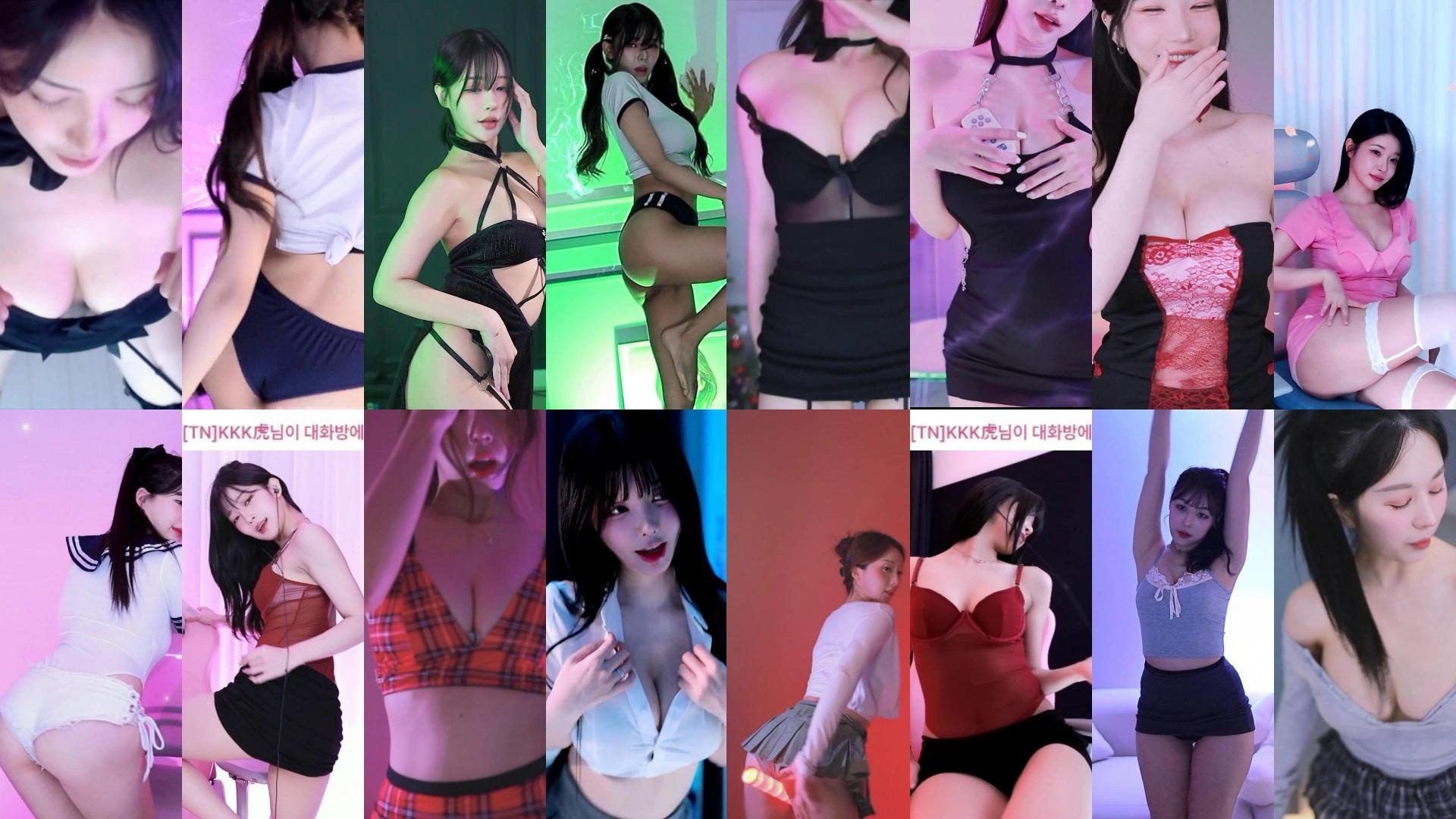 AfreecaTv韩国BJ 2025年2月6日录制舞蹈合集 AfreecaTv韩国BJ 2025年2月6日录制舞蹈合集