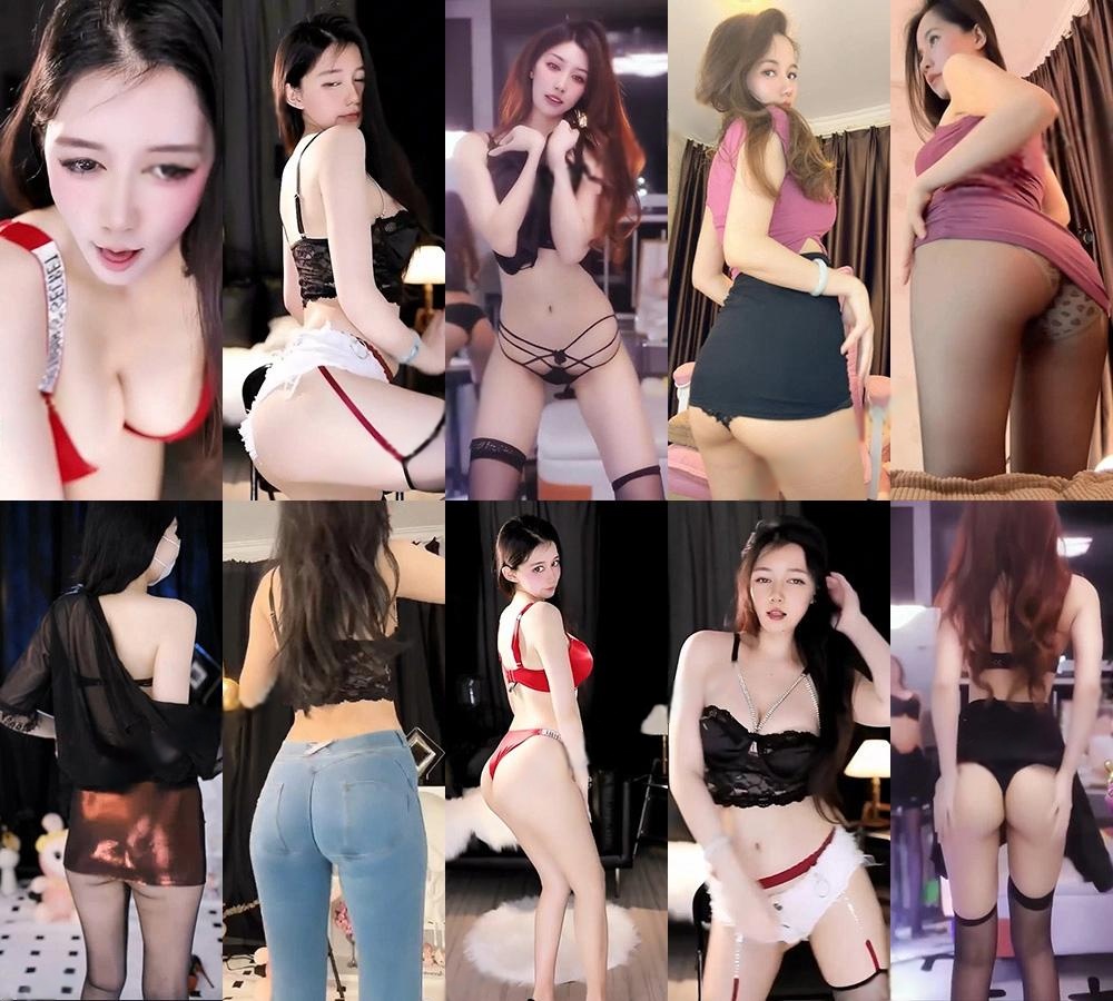 抖音主播电臀奶油米定制跳舞情去