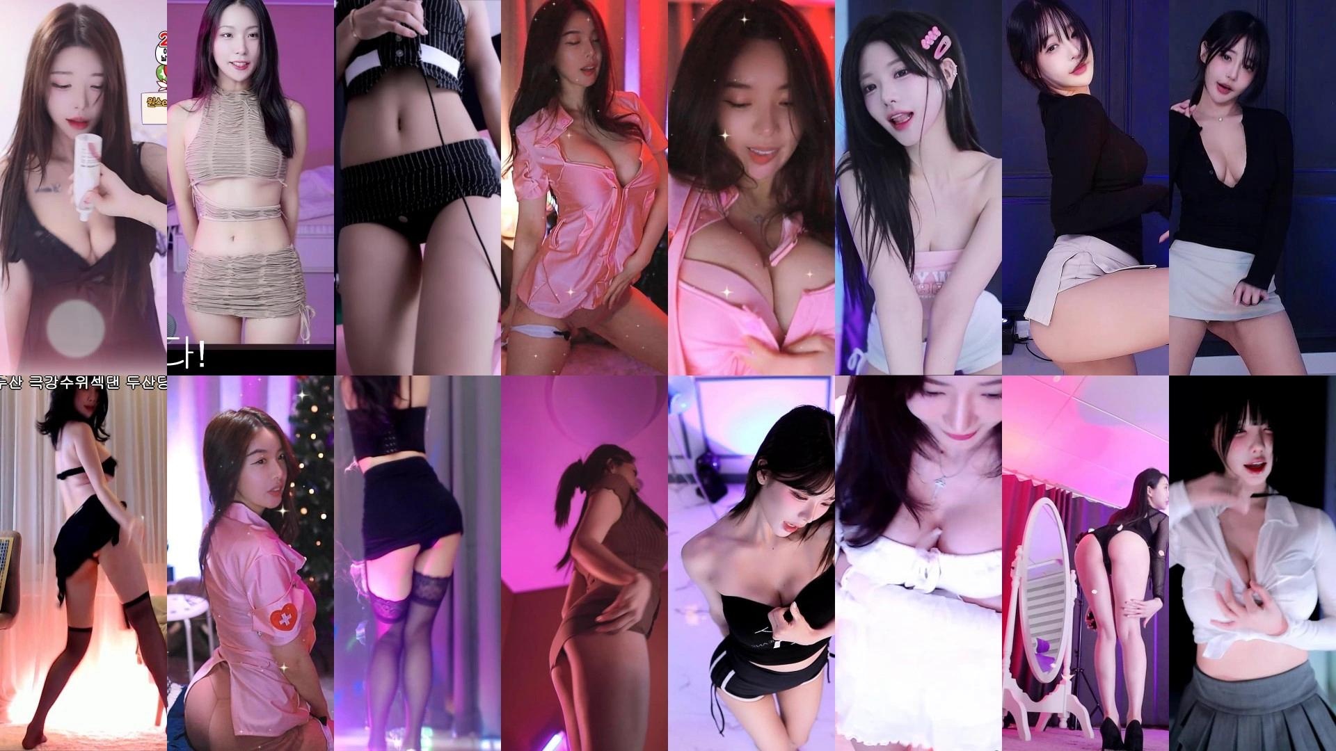 AfreecaTv韩国BJ 2025月1月19-20日录制舞蹈合集