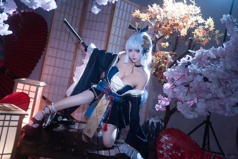 Seya狮砸#三月限定 神里绫华 霜刃【12P-188MB】