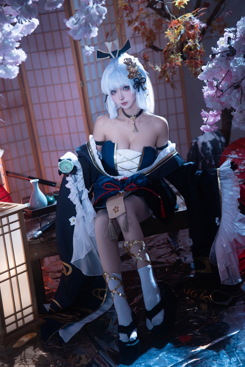 Seya狮砸#三月限定 神里绫华 霜刃【12P-188MB】