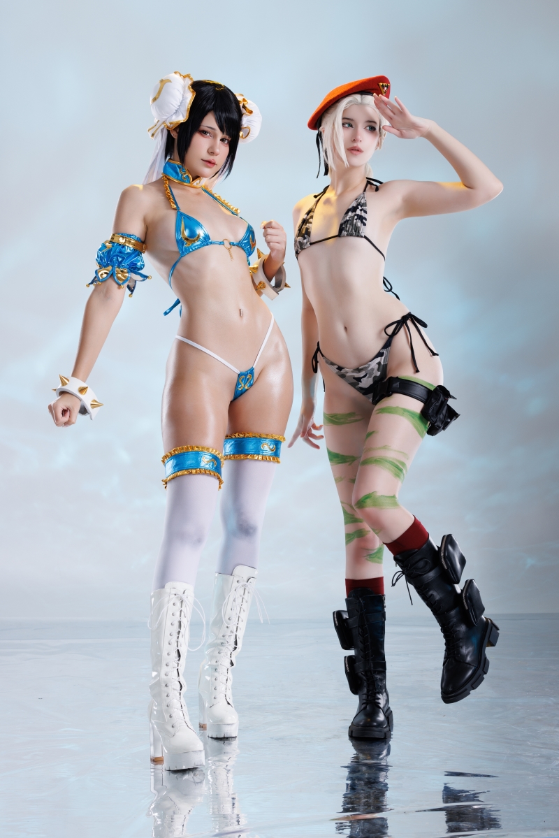 Jean Wanwan#Sharkparty Chun li Cammy【14P-182MB】