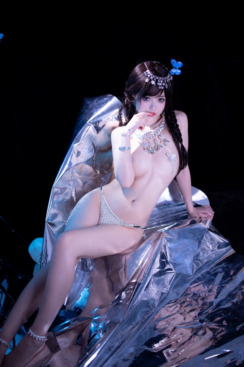 星黛鹿鹿#千反田鹿子 苗疆蓝蝶【52P-710MB】