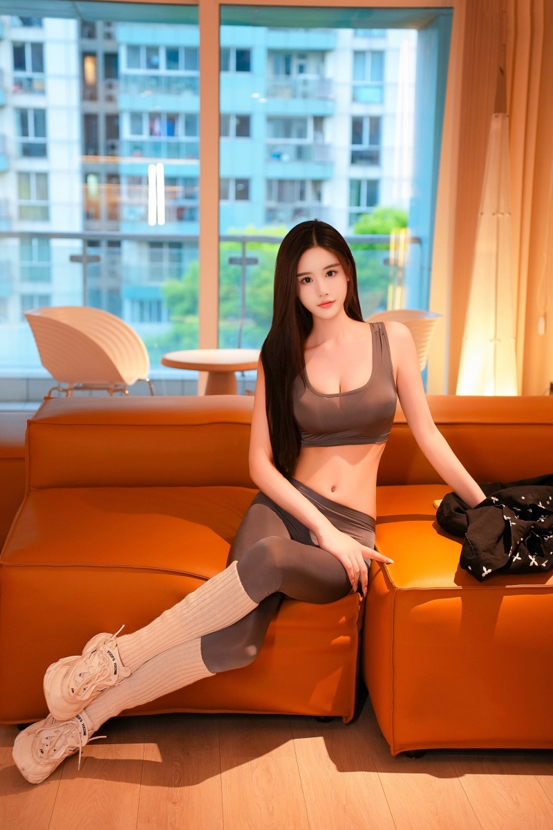 晚苏susu#灰色瑜伽【96P-596MB】 晚苏susu#灰色瑜伽【96P-596MB】