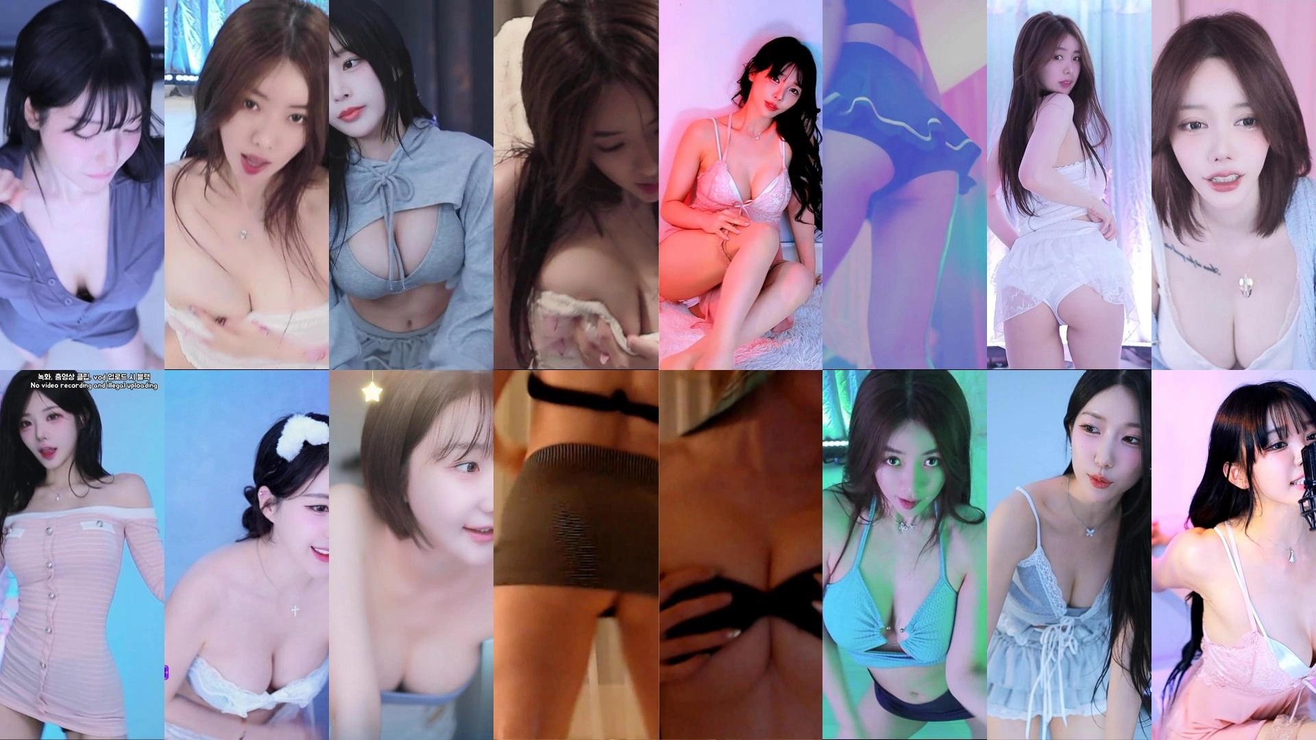 AfreecaTv韩国BJ 2025年4月24日录制舞蹈合集