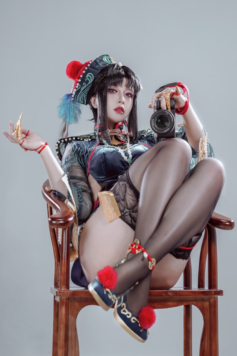 半半子#玉玲珑僵尸娘--只能说太好看了吧！