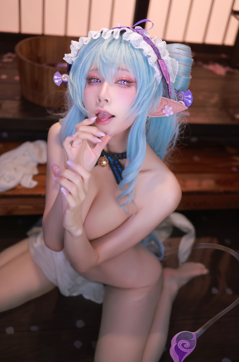 水淼aqua#梦见月瑞希（原神）--优秀作品！