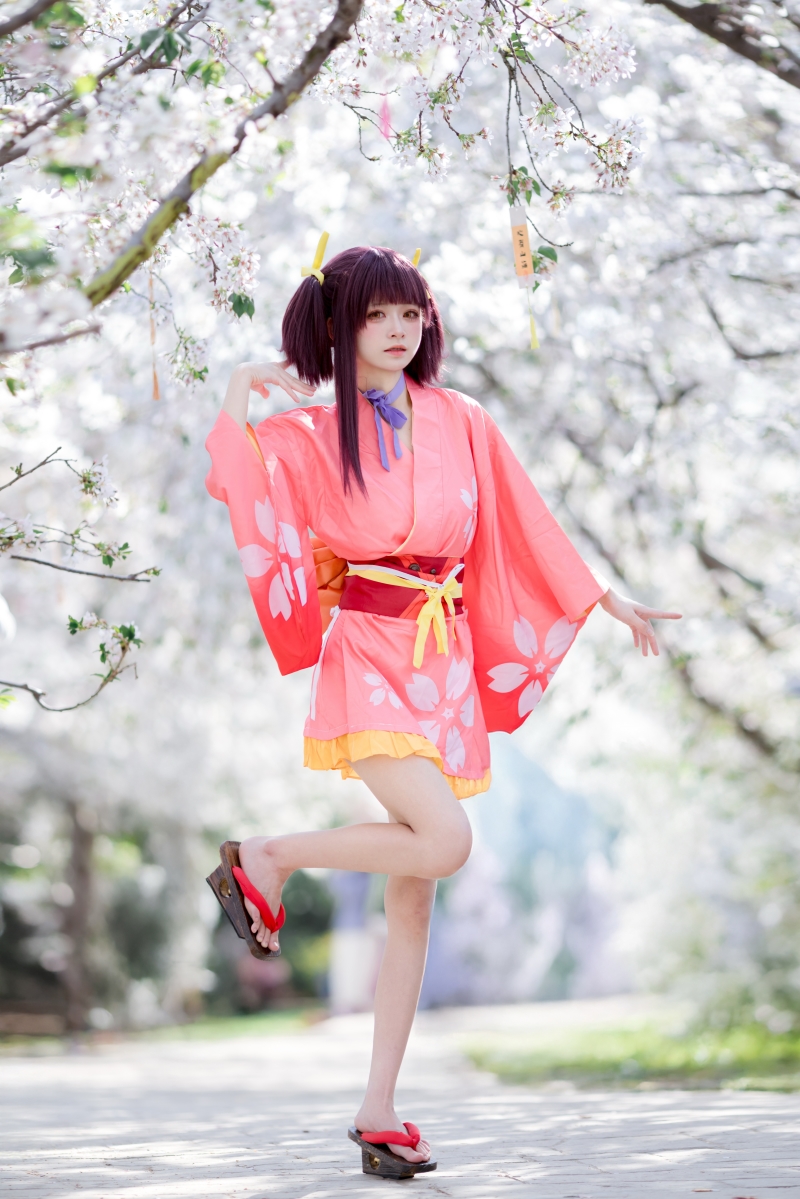 九柒喵#甲铁城的卡巴内利 无名和服【34P-253MB】