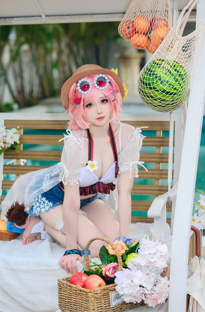 焖焖碳#明日方舟 澄闪泳装--高端精品！