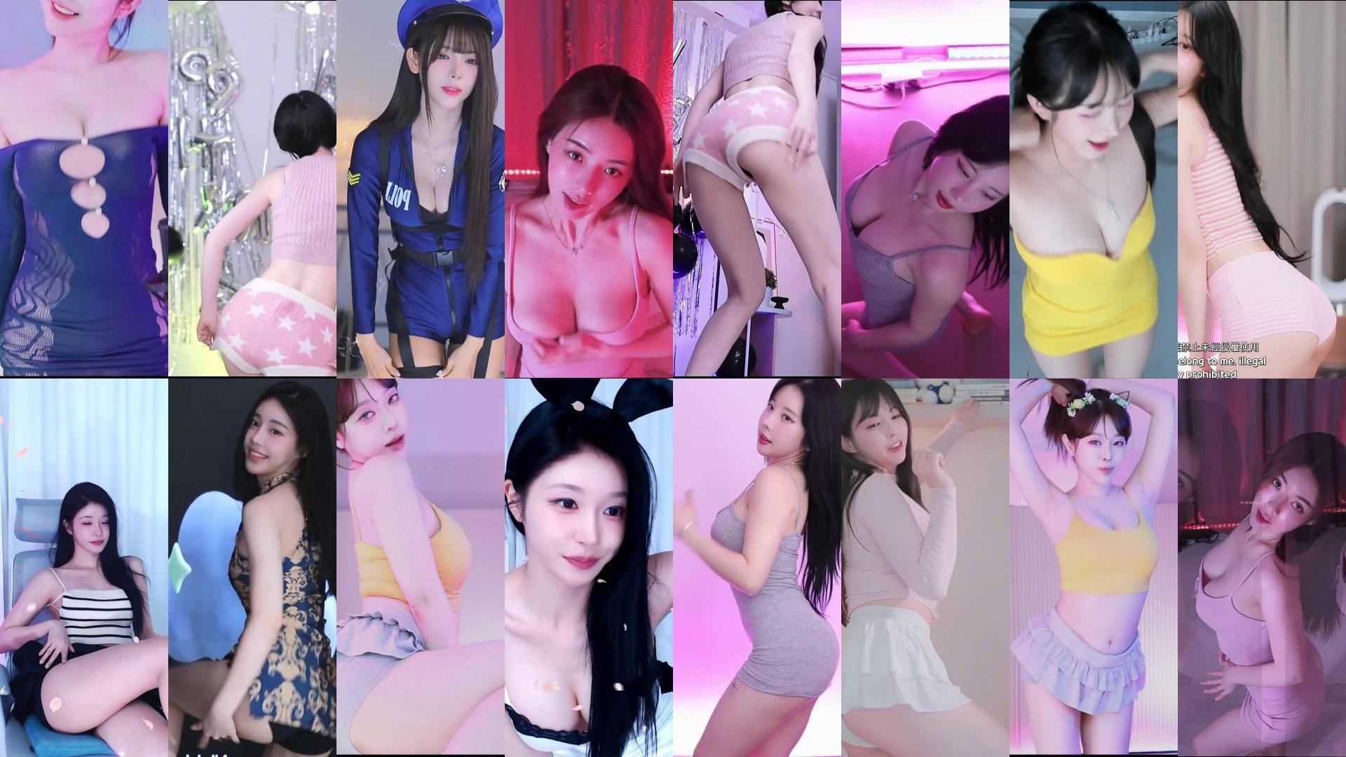 AfreecaTv韩国BJ 2025年5月19-20日录制舞蹈合集