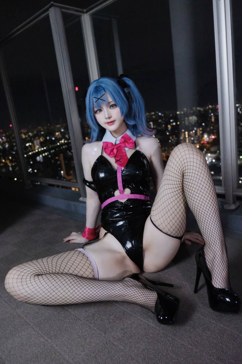 幼愛youmeko –#初音未来兔子洞兔女郎--精致作品！