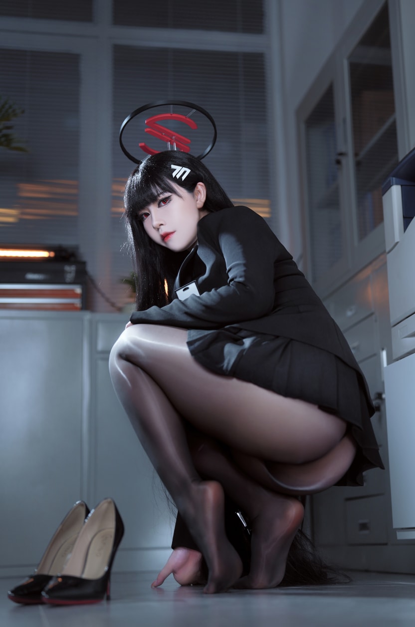 半半子#蔚蓝档案 调月莉音--精品推荐！