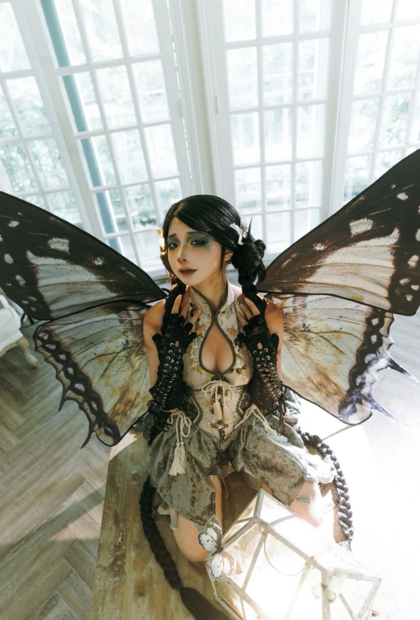 蠢沫沫#枯叶蝶--只能说太好看了吧！