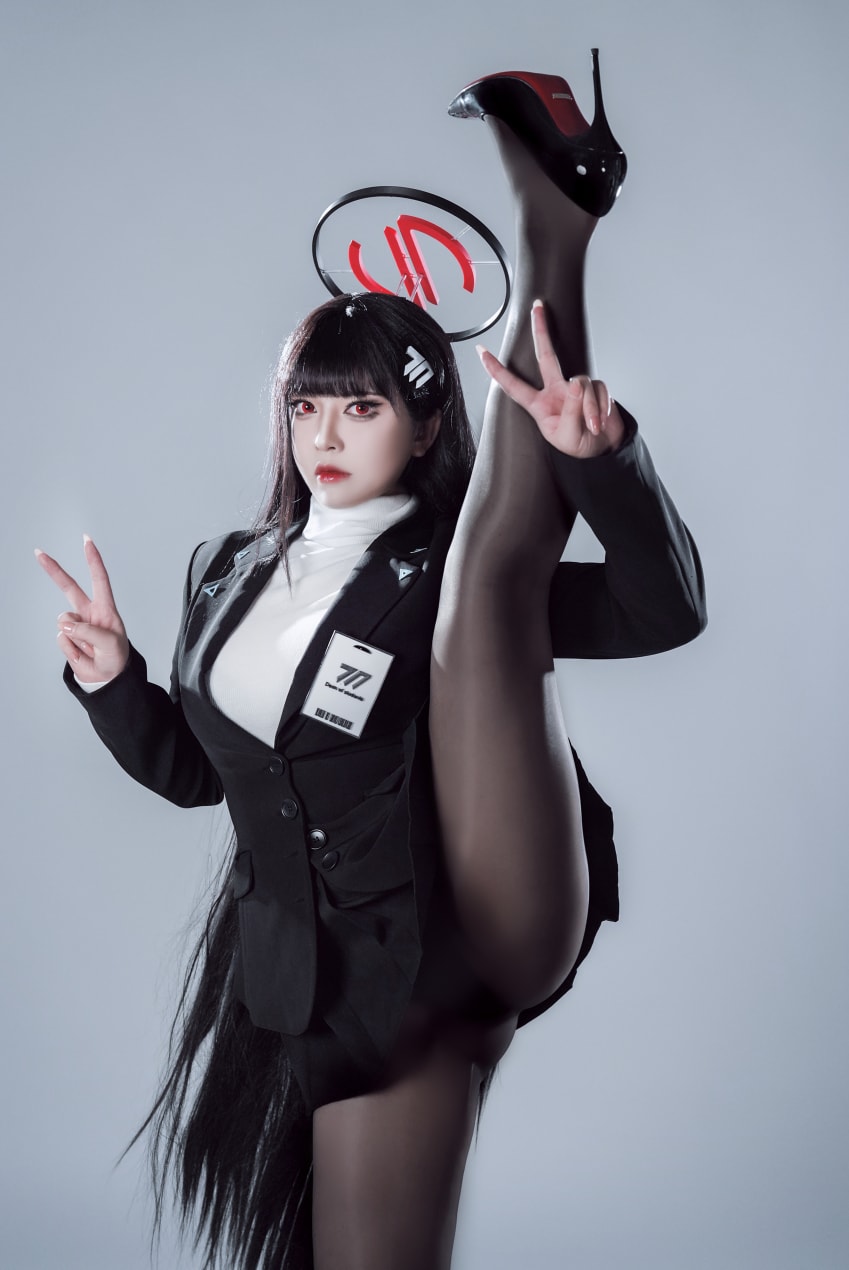 半半子#蔚蓝档案 调月莉音--精品推荐！