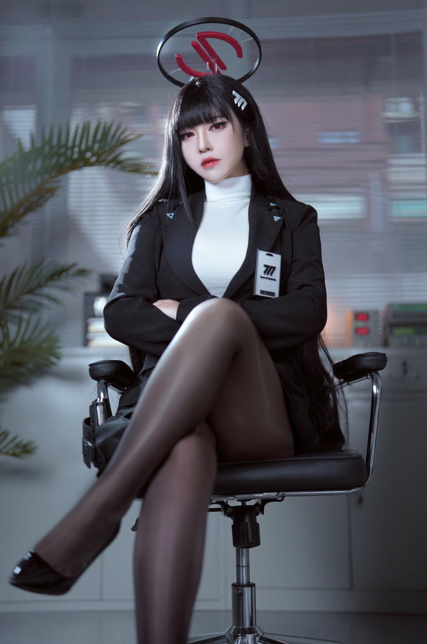 半半子#蔚蓝档案 调月莉音--精品推荐！