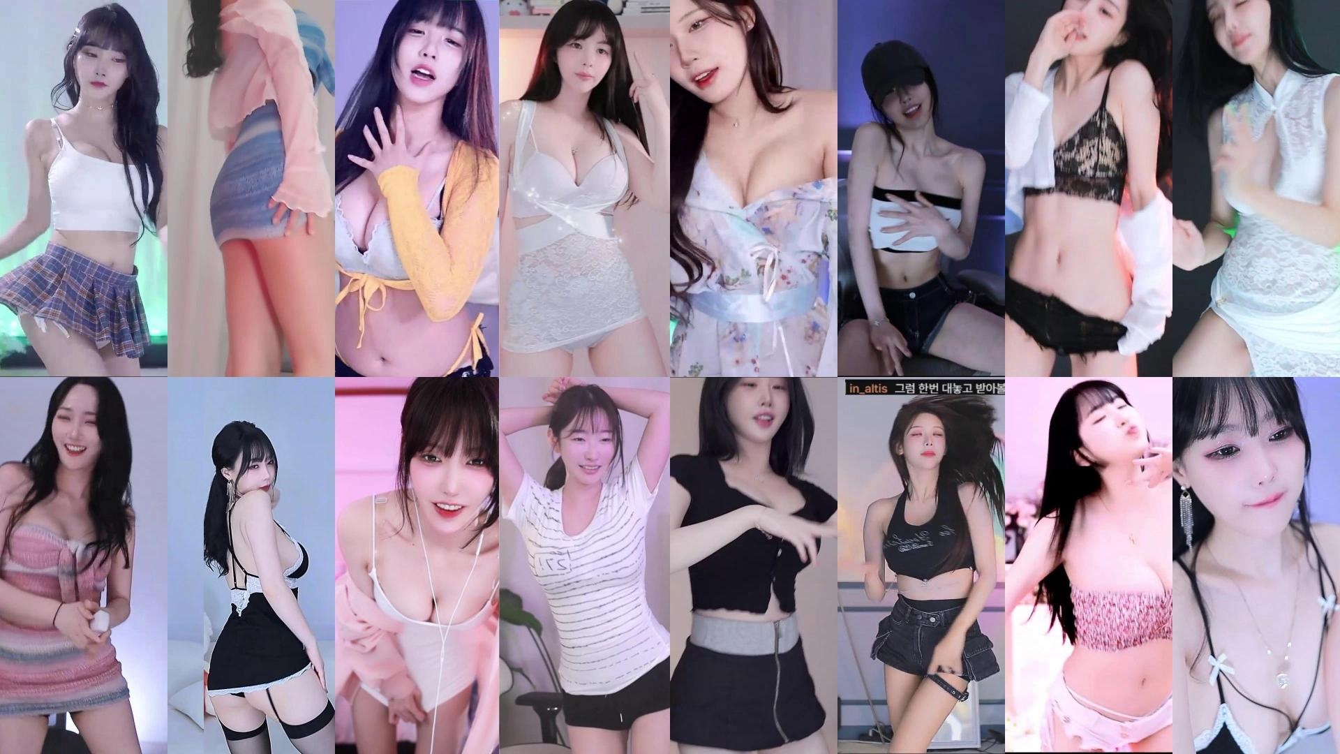 Sooplive韩国BJ 2025年6月23日录制舞蹈合集