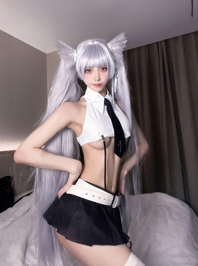 果咩酱w#天使女警--最新作品！