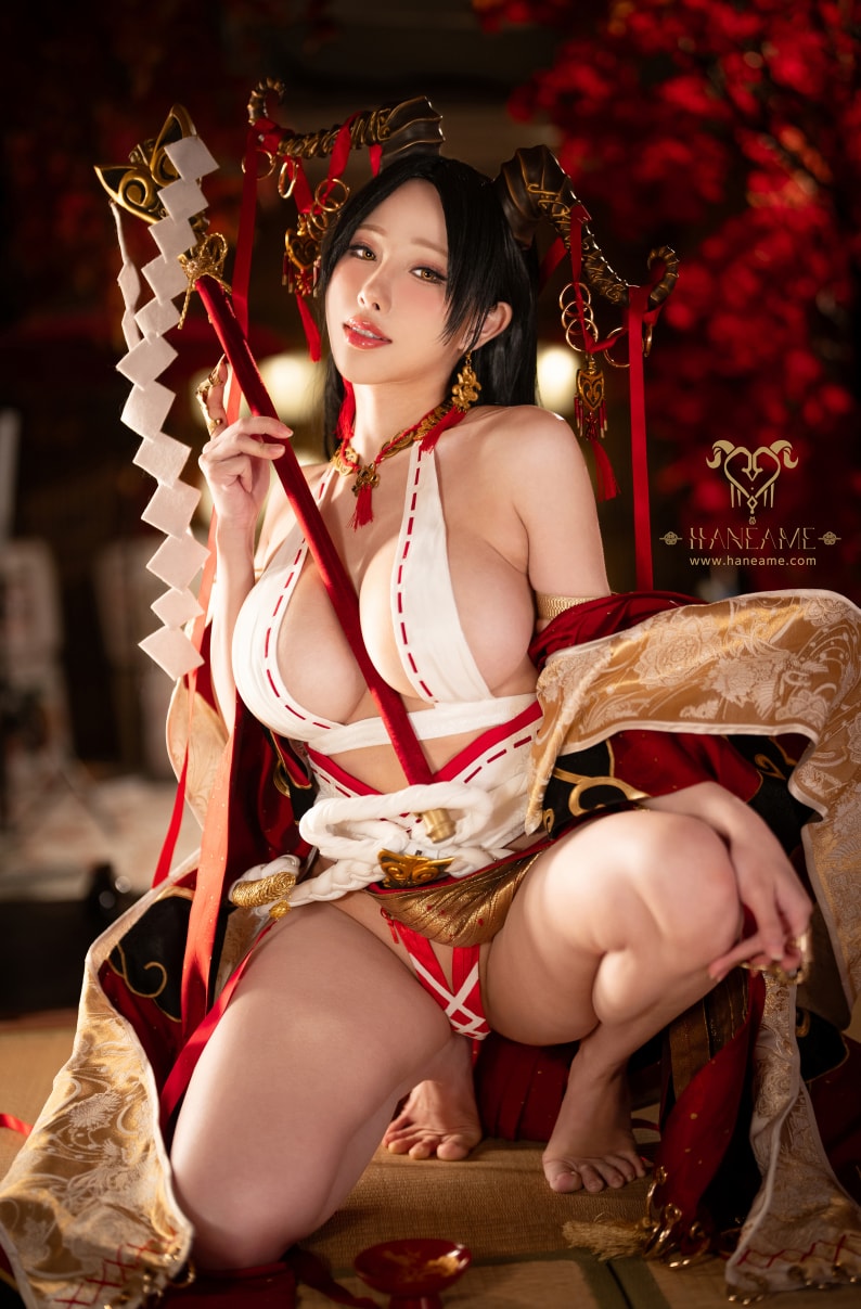 雨波HaneAme –#Lustful Goat Miko 邪羊巫女写真书--必看作品! 雨波HaneAme –#Lustful Goat Miko 邪羊巫女写真书--必看作品!