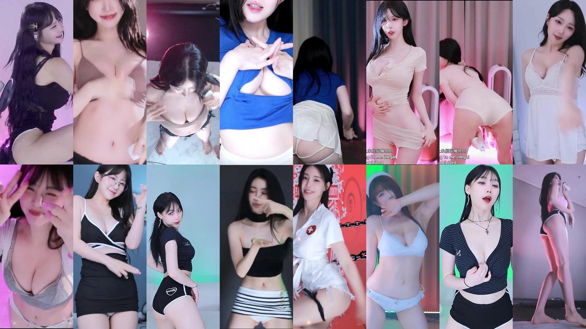 韩国BJ 2025年7月16日舞蹈视频合集 黑珍塔米米塞拉赏心悦目