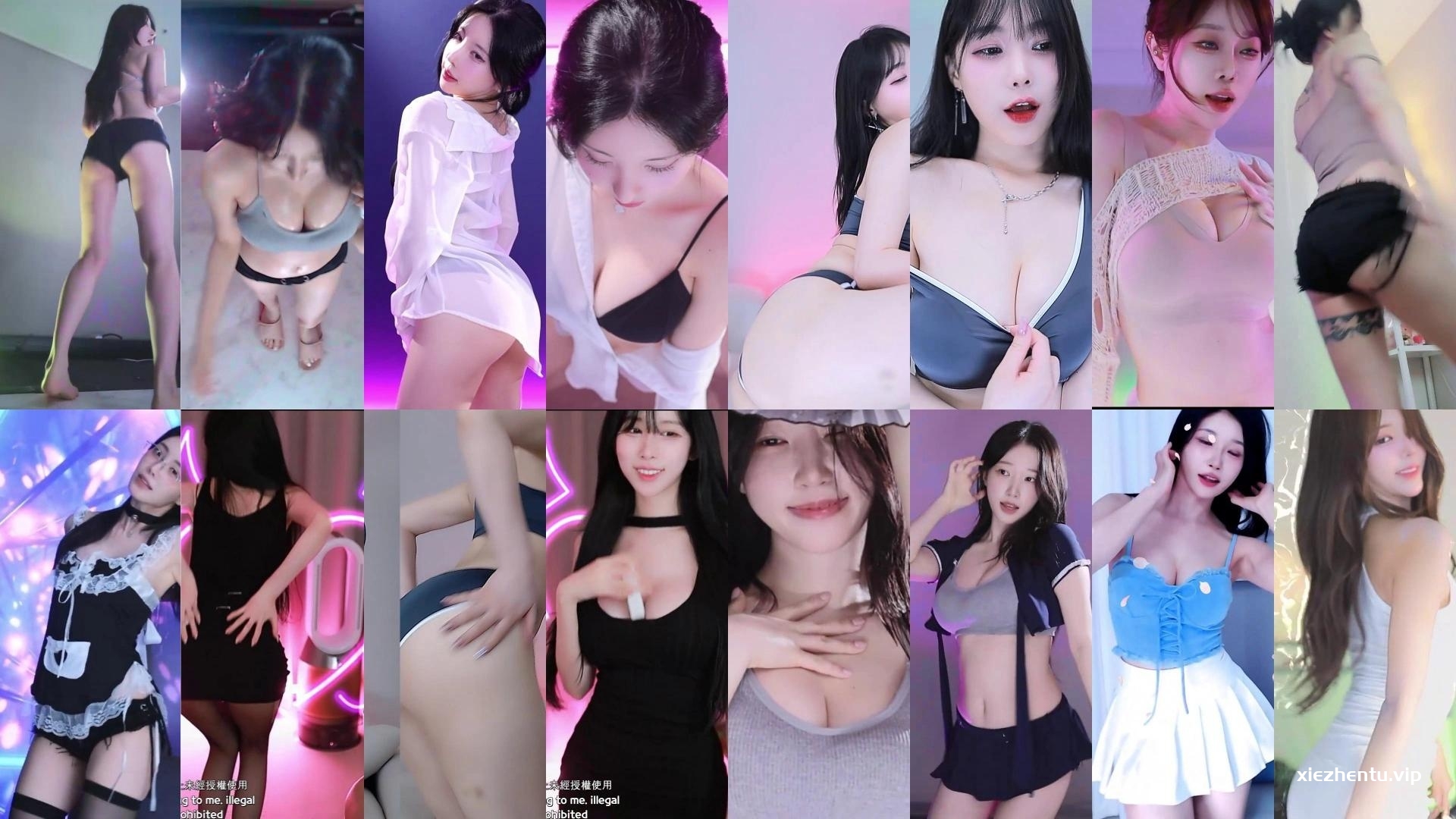 Sooplive韩国BJ 2025年7月21日录制舞蹈合集