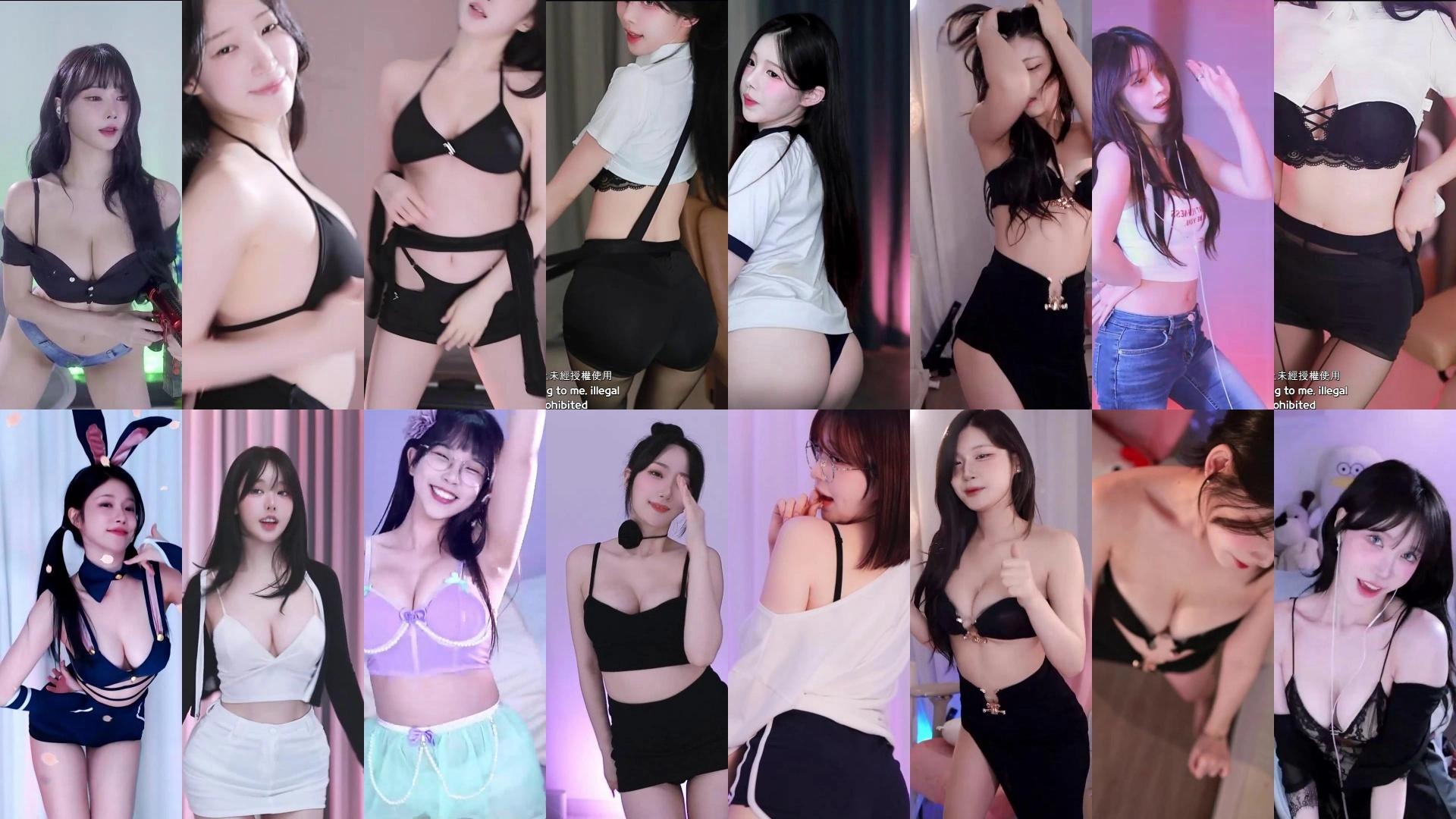 韩国BJ 2025年7月26日舞蹈视频合集 白河服务升级