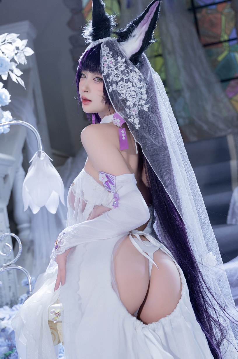 清水由乃#碧蓝航线 武藏 紫藤花--完美推荐！