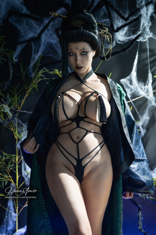 雨波_HaneAme –#黑神话悟空 – 蜘蛛精--优秀作品! 雨波_HaneAme –#黑神话悟空 – 蜘蛛精--优秀作品!