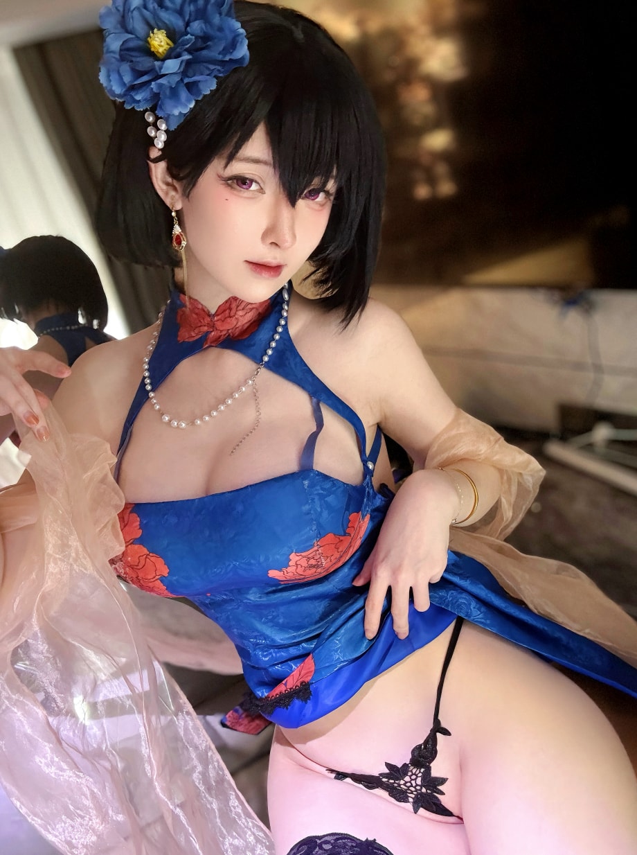 一小央泽#建武 旗袍--超绝作品！