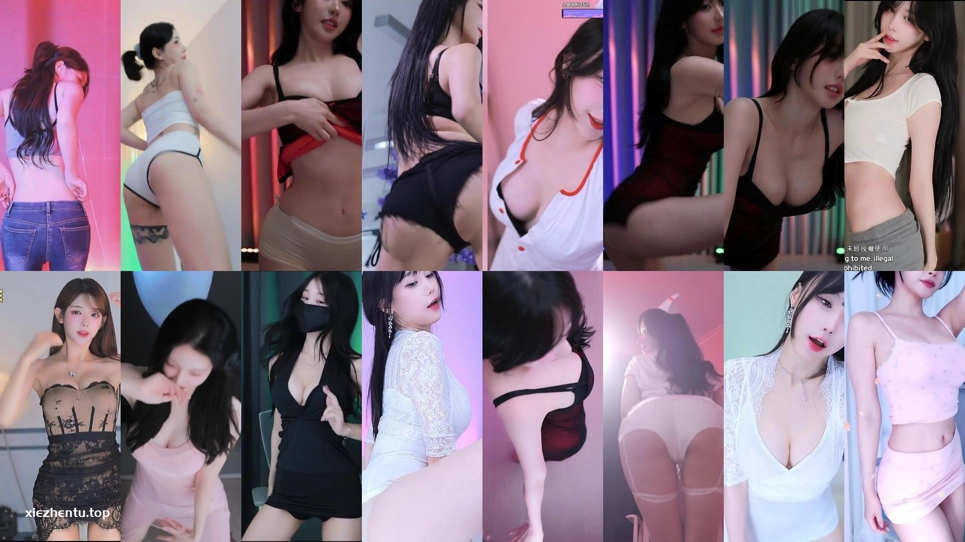 Sooplive韩国BJ 2025年8月18日录制舞蹈合集