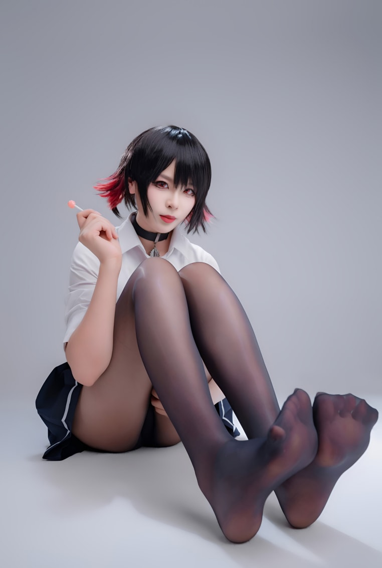 轩萧学姐#鲨鱼妹JK--超赞超绝！