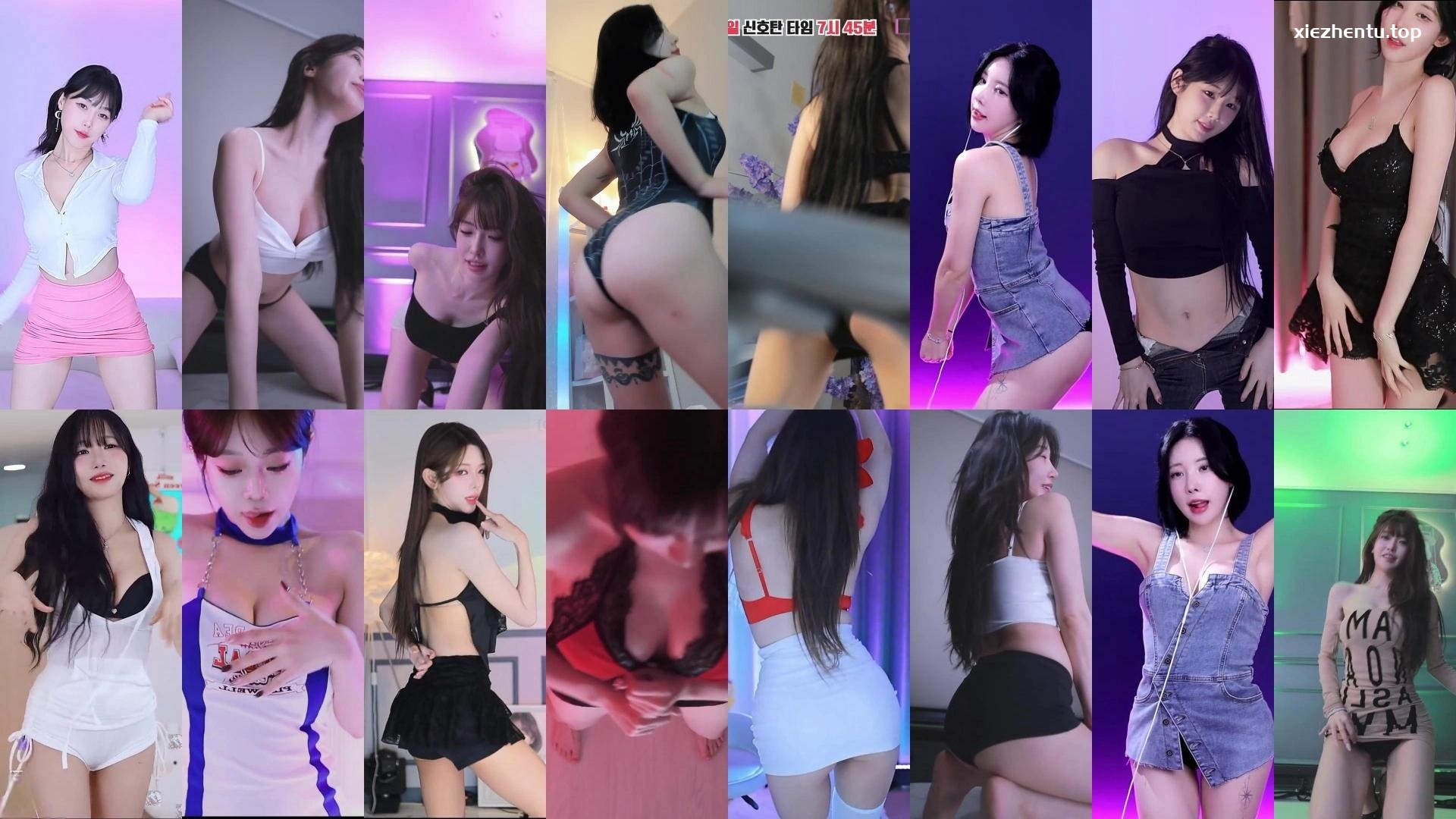 Sooplive韩国BJ 2025年9月16日录制舞蹈合集