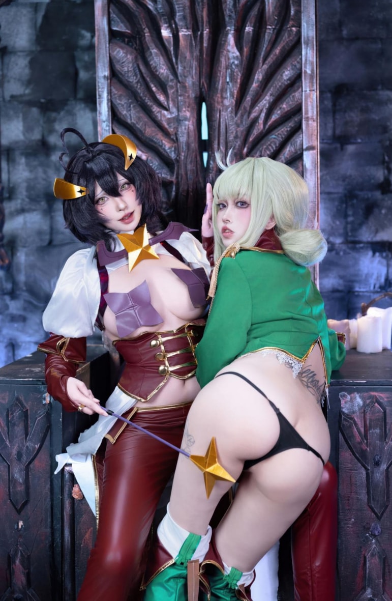 清水由乃#&猪突猛蛋-柊舞缇娜&阿良河琪舞--典藏作品！