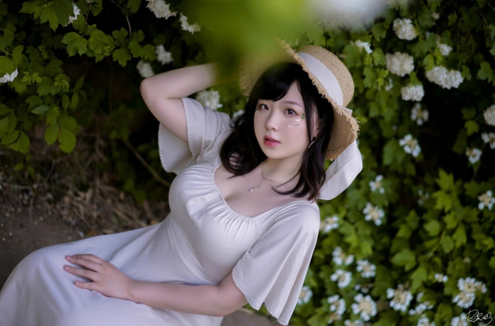 皮皮奶可可爱了啦#绣球花--最新作品！