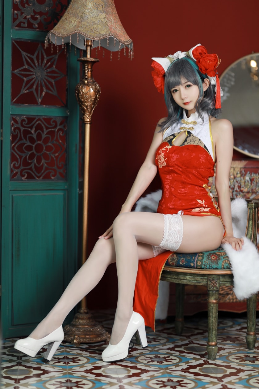 51酱 –#碧蓝航线-柴郡新春旗袍--精品发布! 51酱 –#碧蓝航线-柴郡新春旗袍--精品发布!