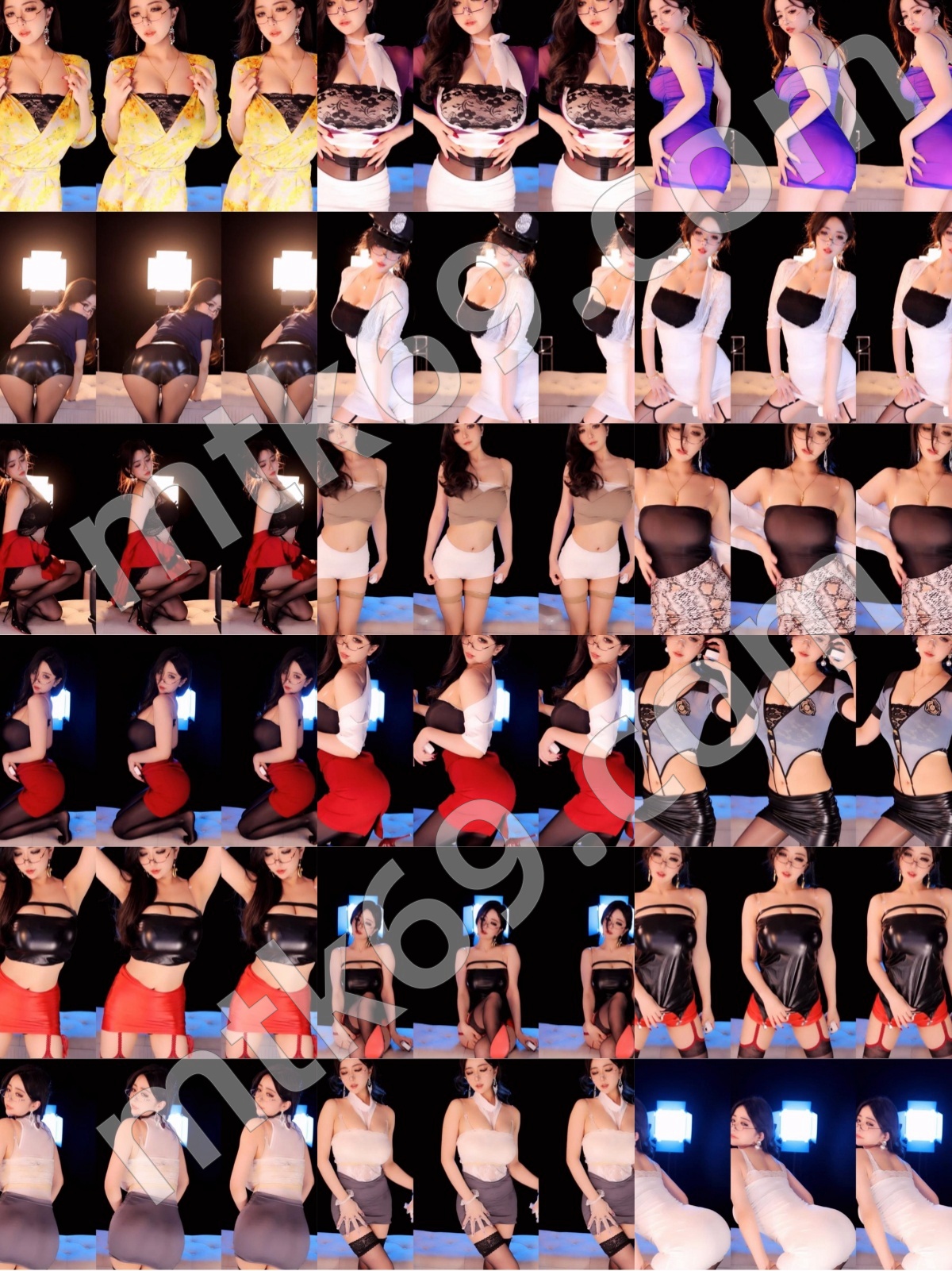 网易CC小燃燃 粉丝群骚舞 [42V/8.28GB]