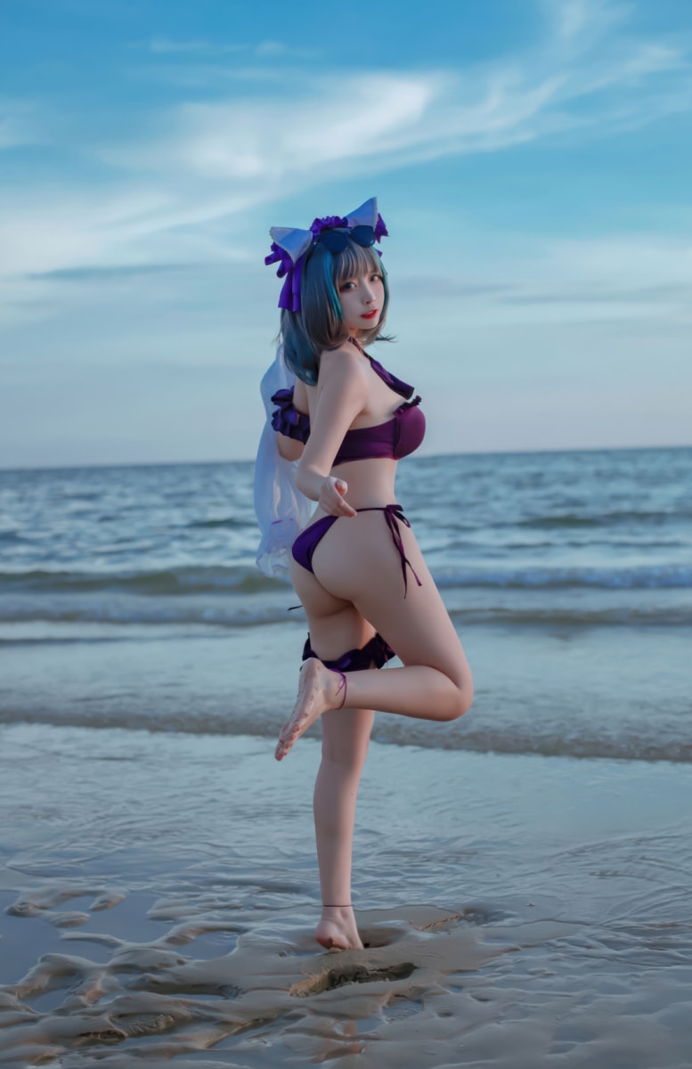 二佐Nisa –#碧蓝航线-柴郡泳装--精美作品! 二佐Nisa –#碧蓝航线-柴郡泳装--精美作品!