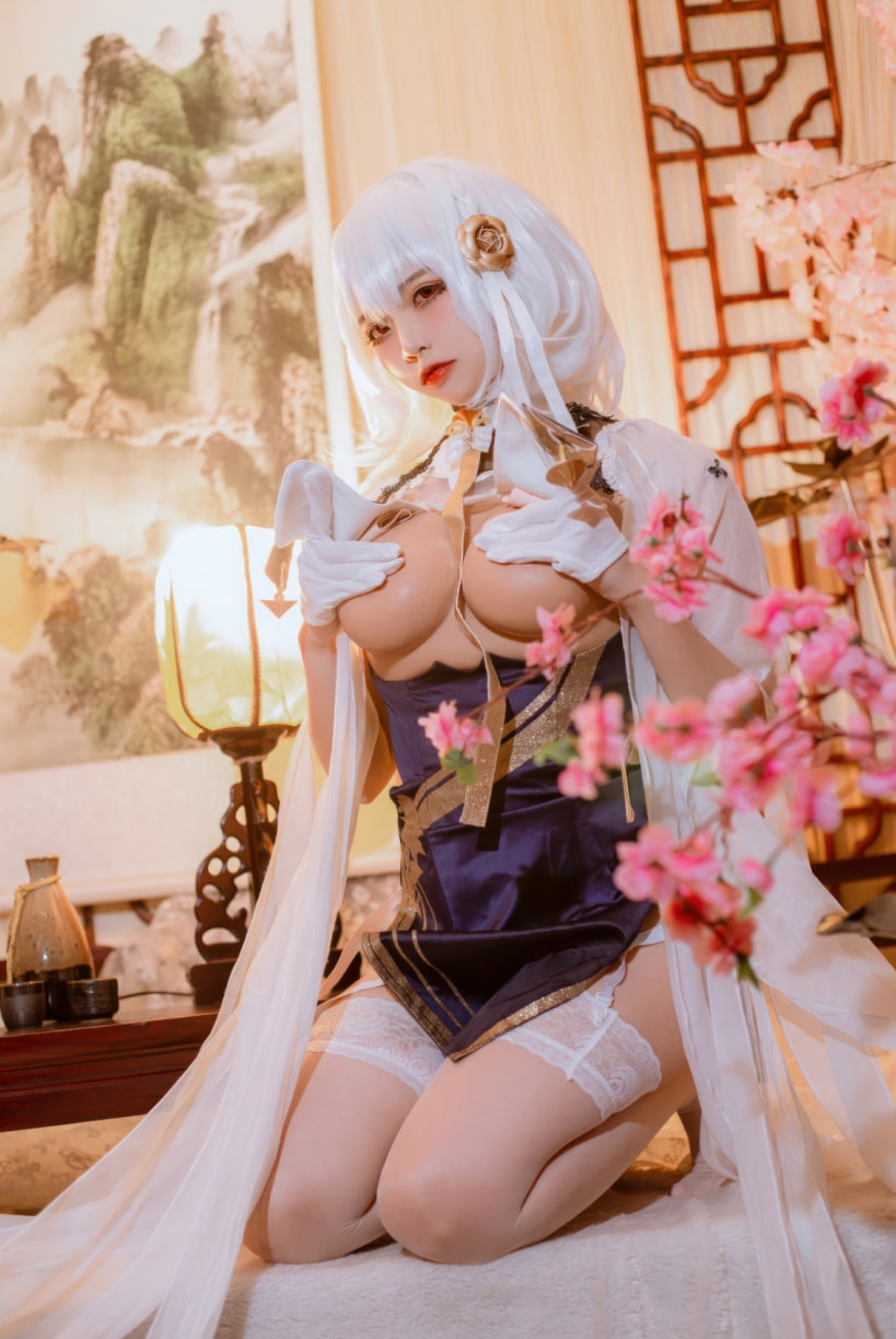 二佐Nisa –#碧蓝航线-天狼星旗袍--适合收藏！