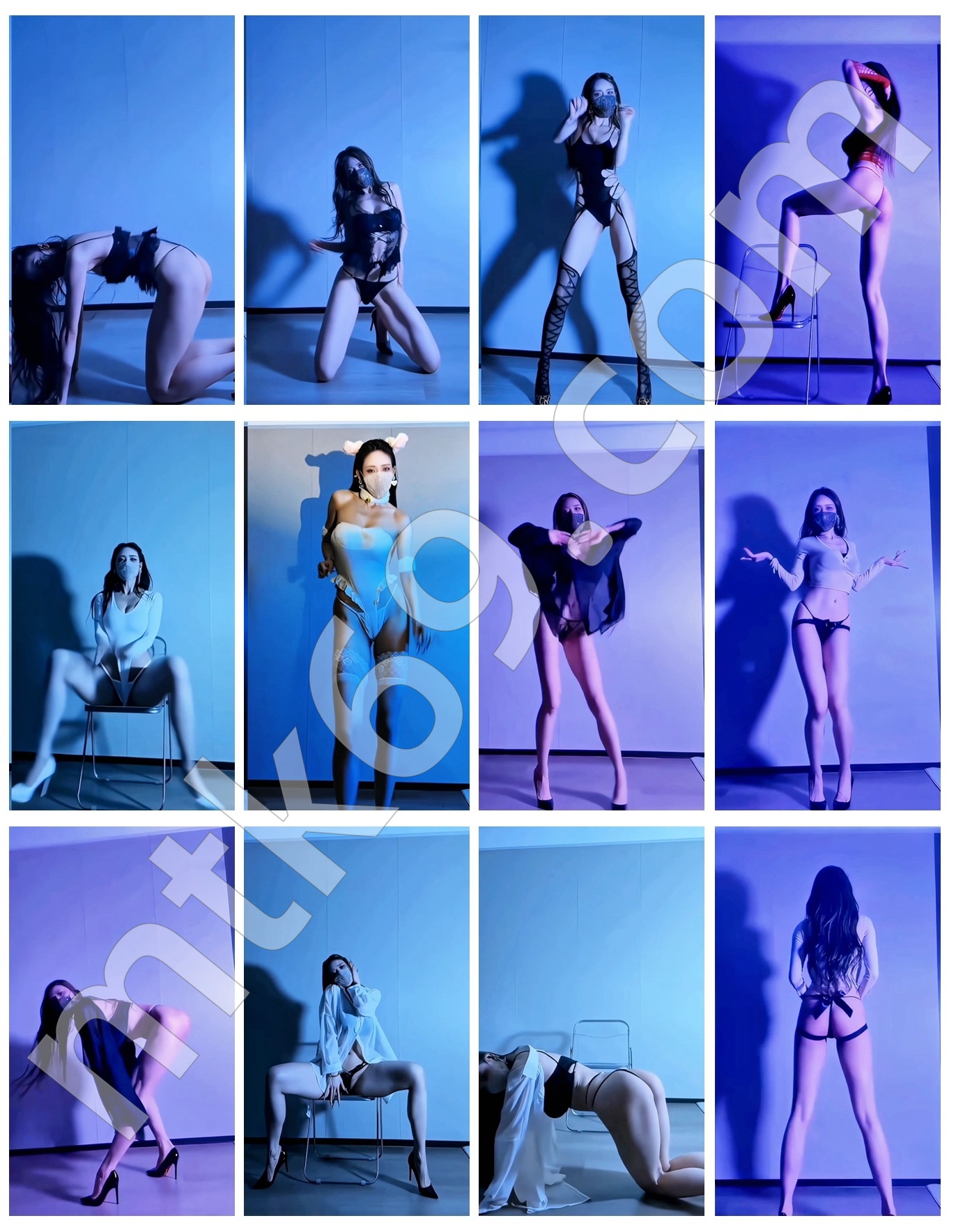 抖音爱跳舞的小野猫 百万粉丝超燃主播大尺度私定 [10V/550MB]