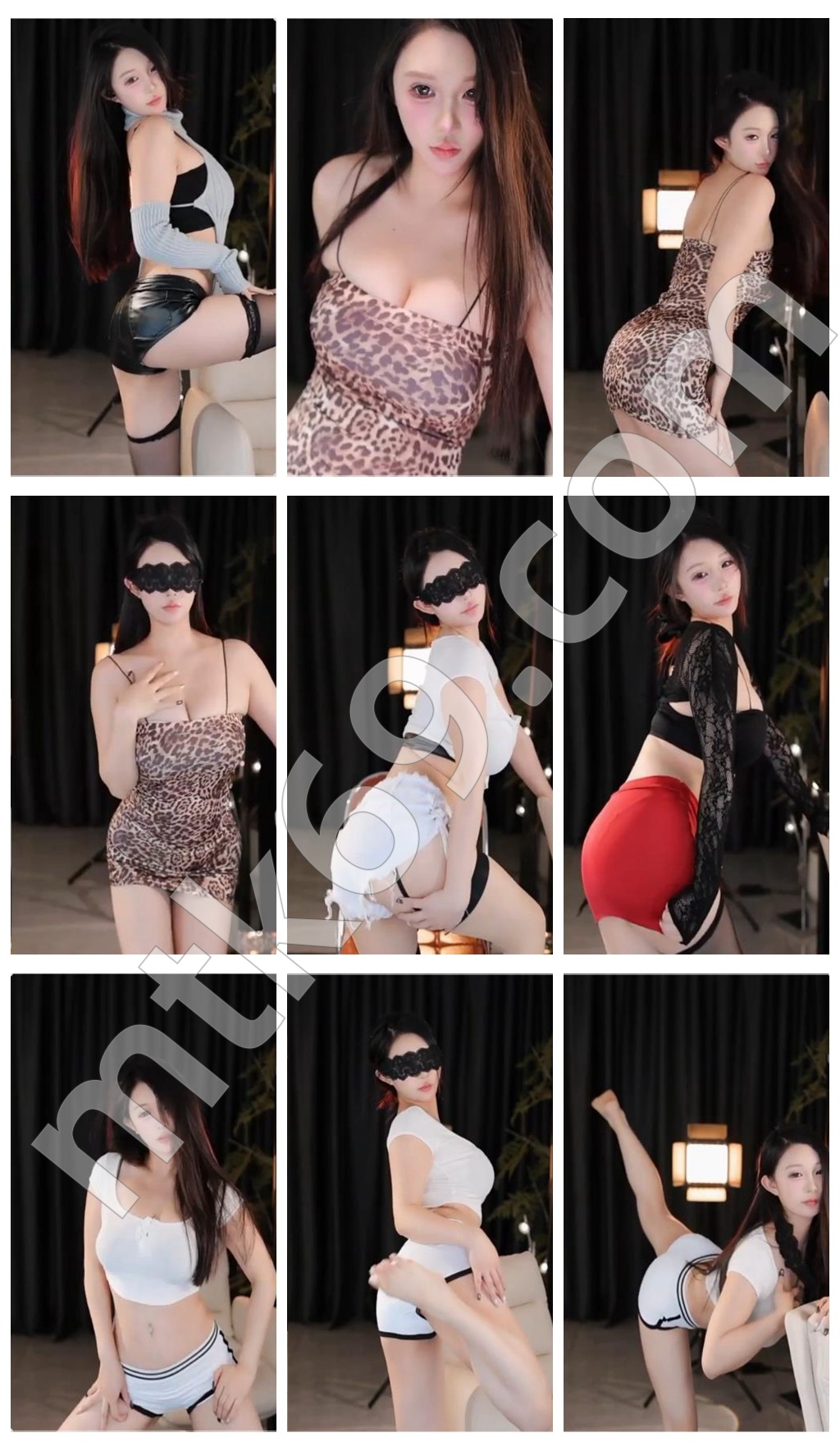 虎牙果酱包/夏子依 顶级美女 大尺度骚舞合集 [5V/987MB]