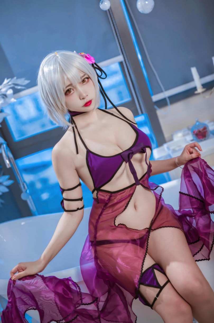 二佐Nisa –#FATE-黑贞水着--精品发布！