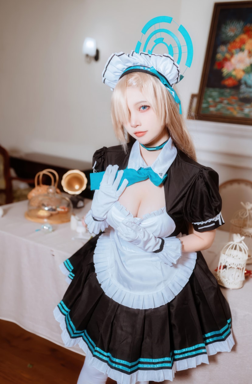 二佐Nisa –#蔚蓝档案-明日奈女仆--优质作品！