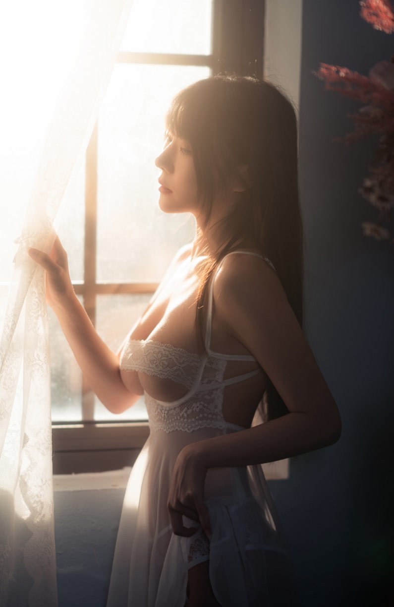 香草喵露露#白斯纱裙--适合收藏！