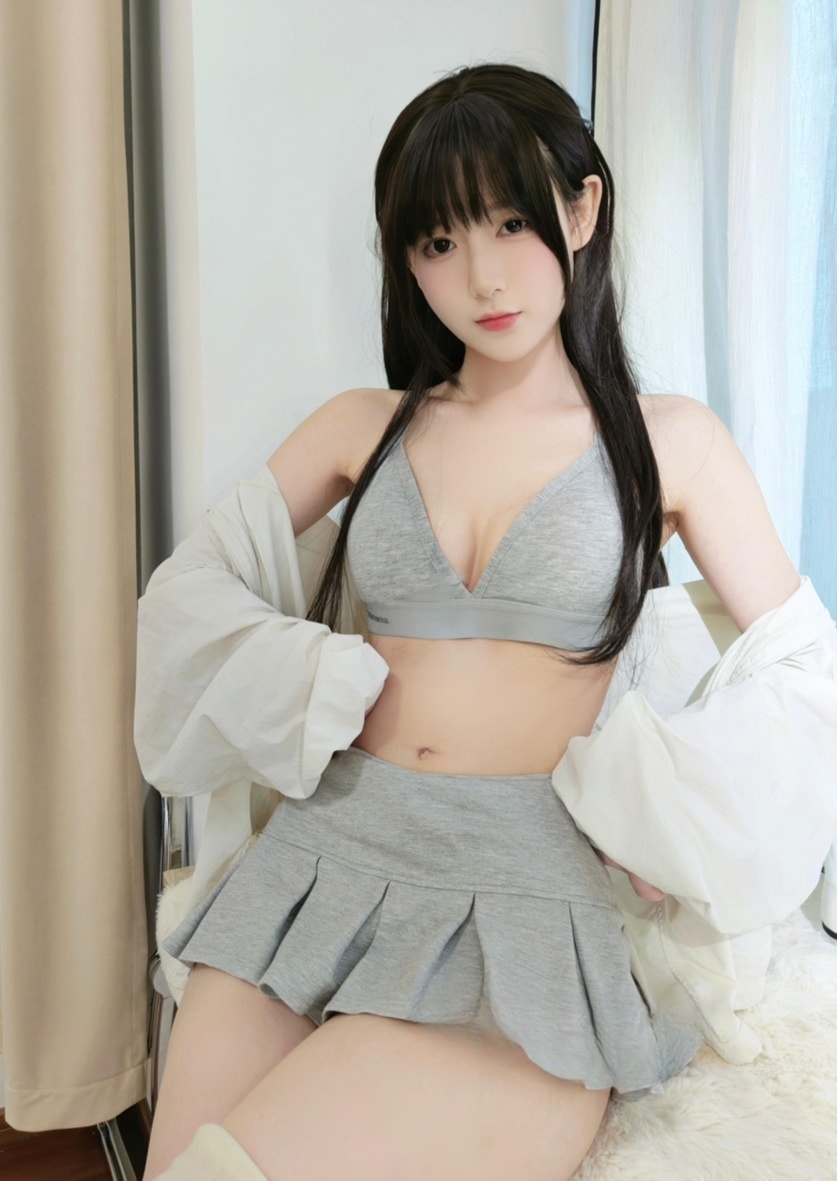 迷之呆梨(发条少女) – 超短短裙--精品分享！