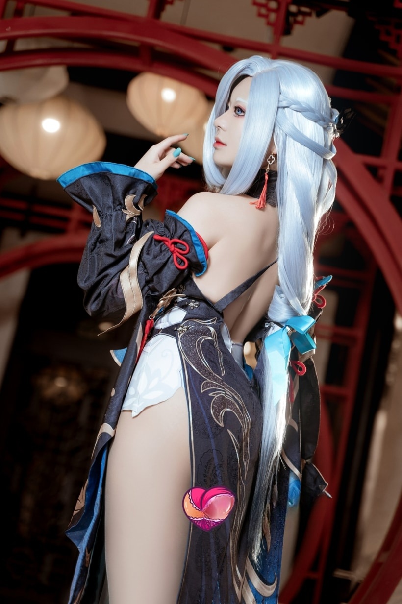 虎森森#原神 申鹤 冷花幽露--超赞作品！