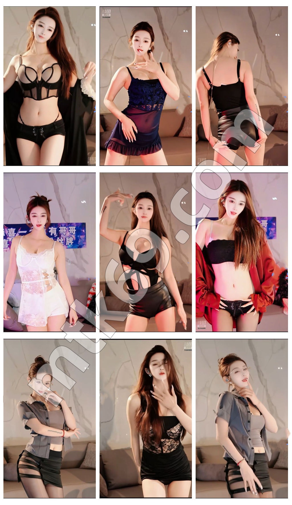 斗鱼UU薄荷理 新晋优质主播精选 会跳会擦边 [8V/606MB]