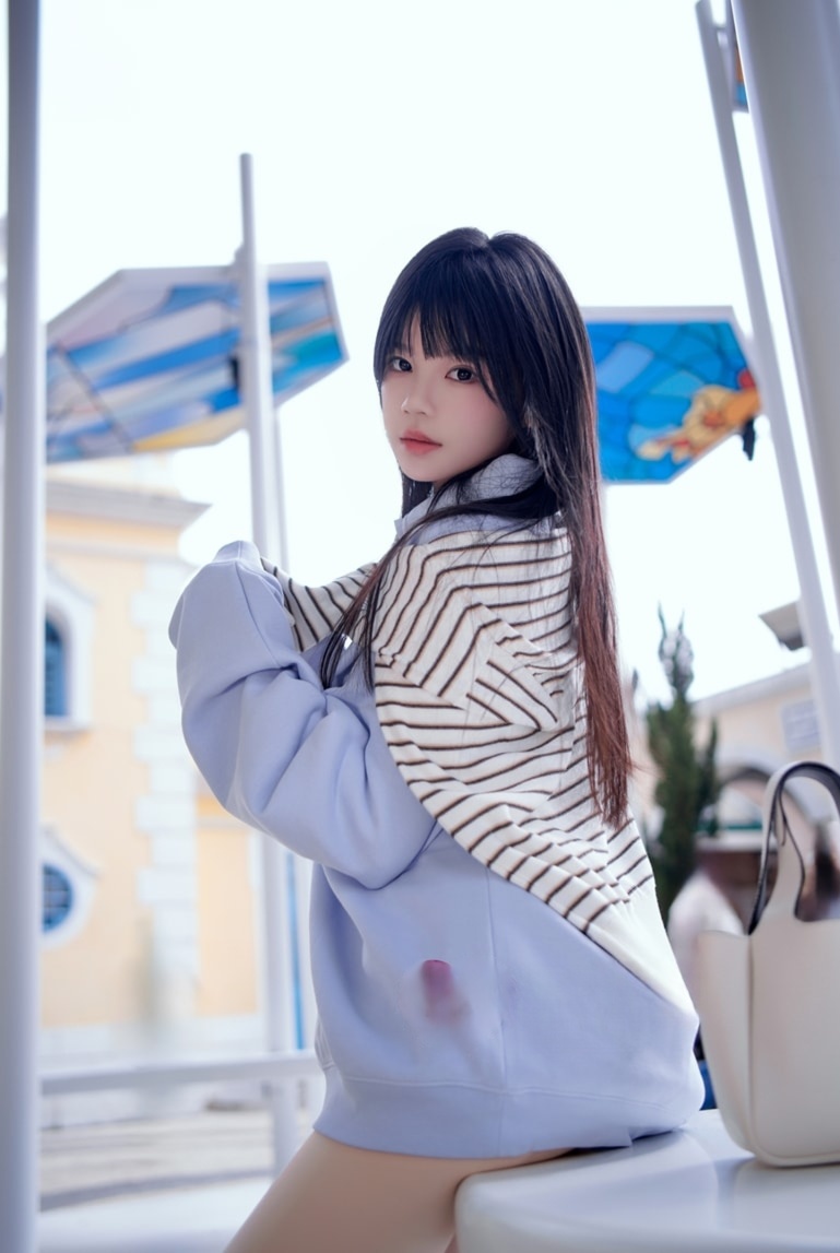 桜桃喵 –#蓝--美丽佳人！